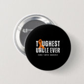 Toughste oom ooit nierkanker bewustzijn ronde button 5,7 cm (Voorkant /achterkant)