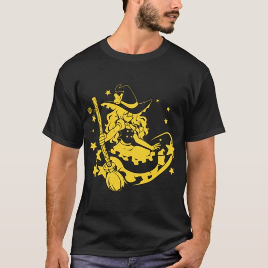 Touhou Project Karakter Silhouet - Marisa Kiris T-shirt (Voorkant)