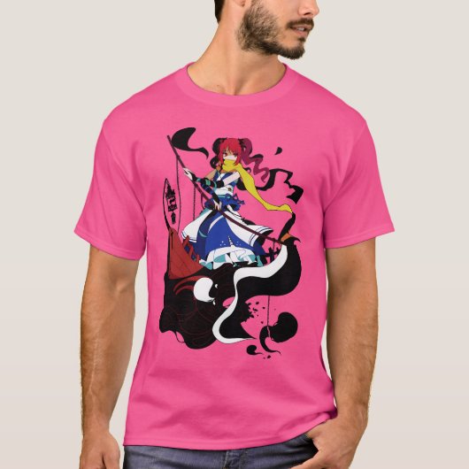 Touhou Project - Komachi Onozuka T-shirt (Voorkant)