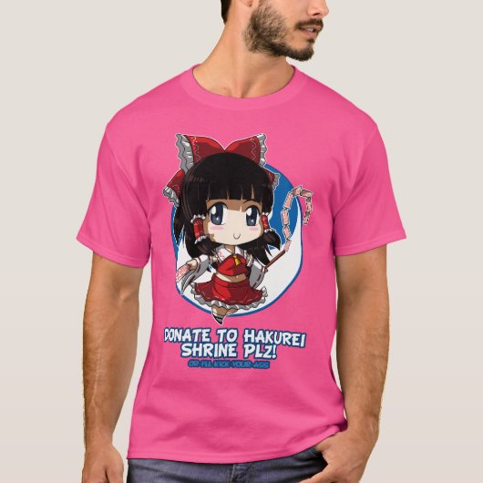 Touhou - Reimu Hakurei T-shirt (Voorkant)