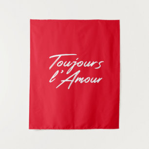 Toujours l'Amour - Eeuwige liefde voor trouwen Wandkleed