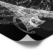 Toujours Paris Collage Art Poster (Hoek)