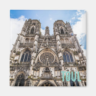 Toul St. Etienne Cathedral Frankrijk gift Magneet