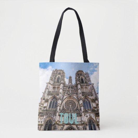 Toul St. Etienne Cathedral Frankrijk gift Tote Bag (Voorkant)