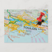 Toulon, Frankrijk Briefkaart (Voorkant)