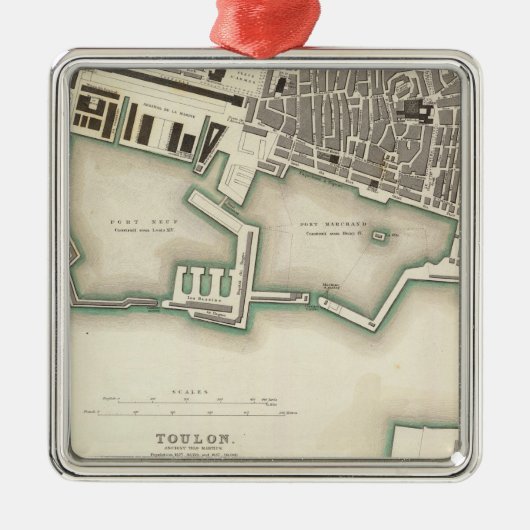 Toulon Metalen Ornament (Voorkant)