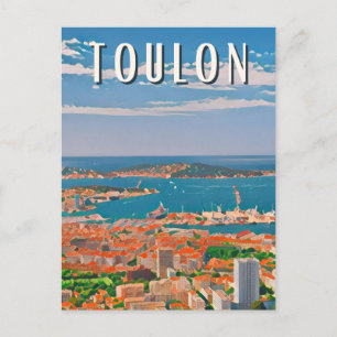 Toulon Photo Vintage Briefkaart