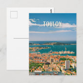 Toulon Photo Vintage Briefkaart (Voorkant / Achterkant)
