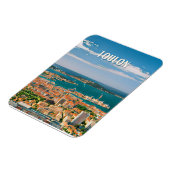 Toulon Photo Vintage Magneet (Linkerzijde)