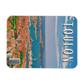 Toulon Photo Vintage Magneet (Horizontaal)