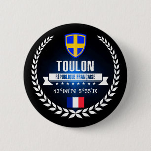 Toulon Ronde Button 5,7 Cm