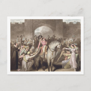 Toulouse, 10 april 1814, uit 'The Victories of Briefkaart