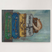 Toulouse de reiziger legpuzzel (Horizontaal)