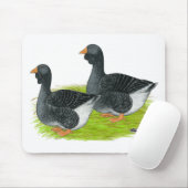 Toulouse Dewlap Geese Muismat (Met muis)