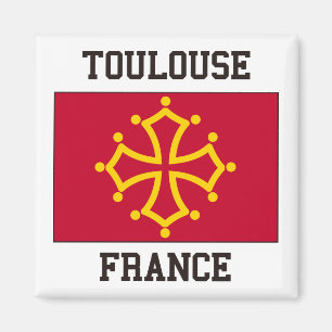 Toulouse Flag Magneet