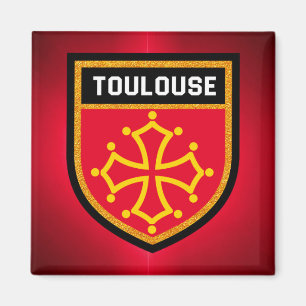 Toulouse Flag Magneet