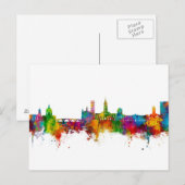 Toulouse France Skyline Briefkaart (Voorkant / Achterkant)