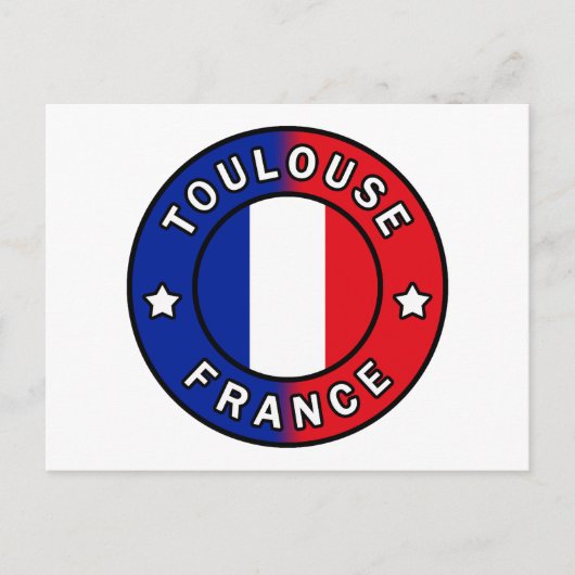Toulouse Frankrijk Briefkaart (Voorkant)