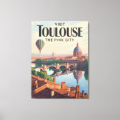 Toulouse Frankrijk Canvas Afdruk (Voorkant)