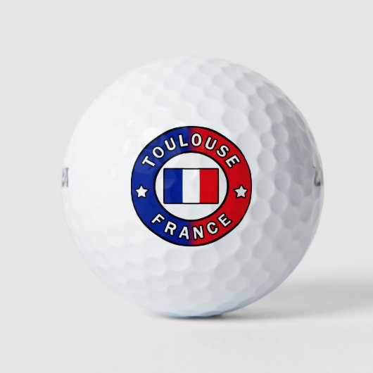Toulouse Frankrijk Golfballen (Voorkant)