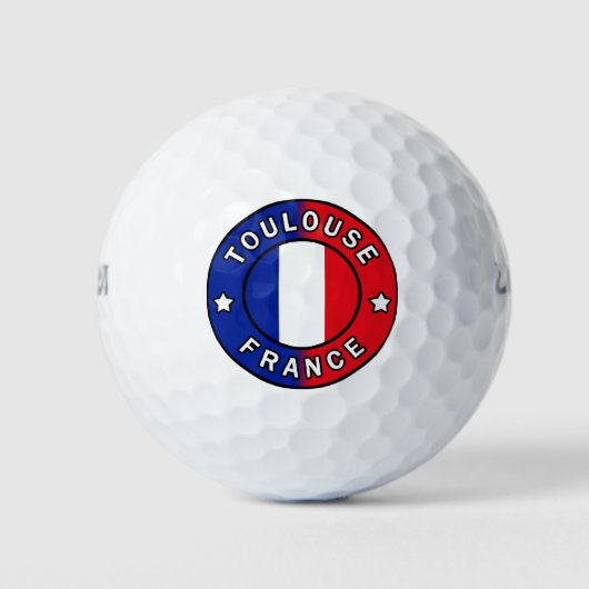 Toulouse Frankrijk Golfballen (Voorkant)