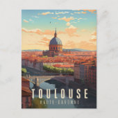 Toulouse - Frankrijk - illustraties Briefkaart (Voorkant)