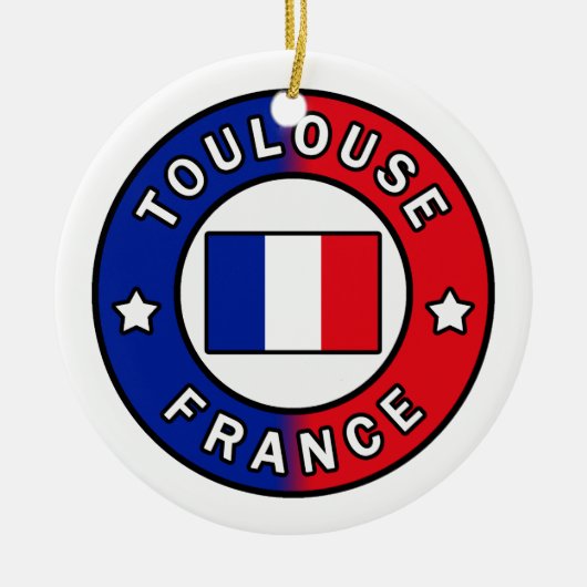 Toulouse Frankrijk Keramisch Ornament (Voorkant)