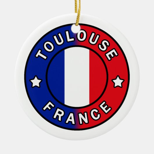 Toulouse Frankrijk Keramisch Ornament (Voorkant)