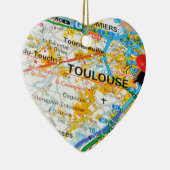 Toulouse, Frankrijk Keramisch Ornament (Rechts)