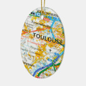 Toulouse, Frankrijk Keramisch Ornament (Links)