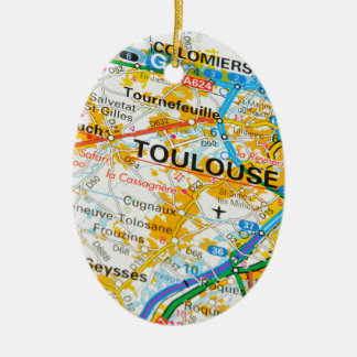 Toulouse, Frankrijk Keramisch Ornament