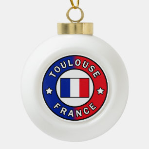 Toulouse Frankrijk Keramische Bal Ornament