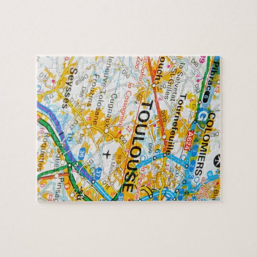 Toulouse, Frankrijk Legpuzzel (Horizontaal)