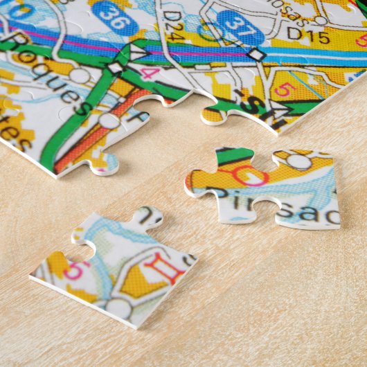 Toulouse, Frankrijk Legpuzzel (Zijkant)