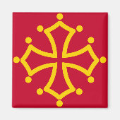 Toulouse Frankrijk Magneet (Voorkant)