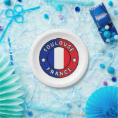 Toulouse Frankrijk Papieren Bordje (Feest)