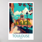 Toulouse Frankrijk Poster (Voorkant)