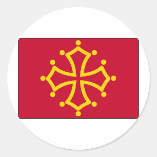 Toulouse, Frankrijk Ronde Sticker