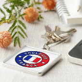 Toulouse Frankrijk Sleutelhanger (Zijkant)