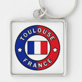 Toulouse Frankrijk Sleutelhanger (Voorkant)
