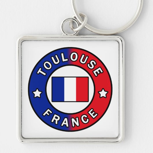 Toulouse Frankrijk Sleutelhanger (Voorkant)