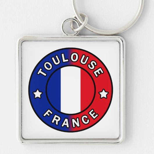 Toulouse Frankrijk Sleutelhanger (Voorkant)