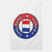Toulouse Frankrijk Theedoek (Verticaal)