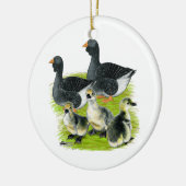 Toulouse Goose Keramisch Ornament (Links)