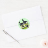 Toulouse Goose Ronde Sticker (Envelop)