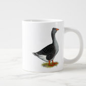 Toulouse Goose Tufted Grote Koffiekop (Rechts)
