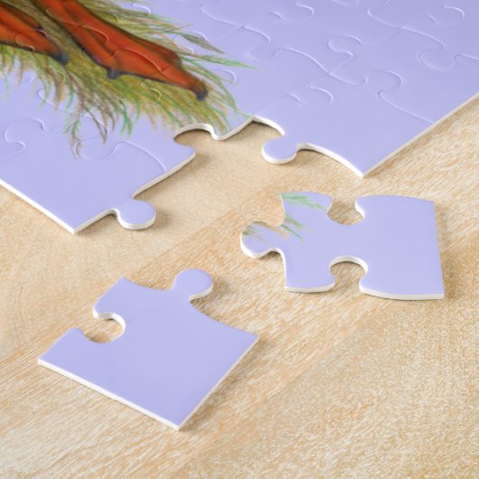 Toulouse Goose Tufted Legpuzzel (Zijkant)