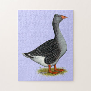 Toulouse Goose Tufted Legpuzzel