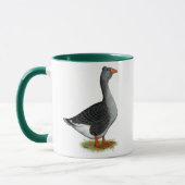 Toulouse Goose Tufted Mok (Links)