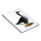 Toulouse Goose Tufted Notitieboek (Rechterzijde)